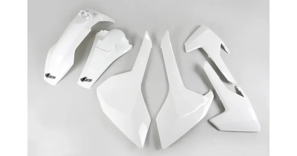 Tarjous Korpusosien sarja valkoinen UFO Plast Husqvarna TE / TX / FE 17-19