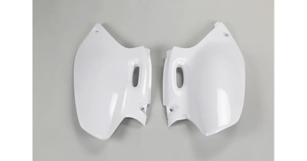 UFO Plast Ylä takakatteet sarja valkoinen Yamaha YZF / WRF 98-02 Aito