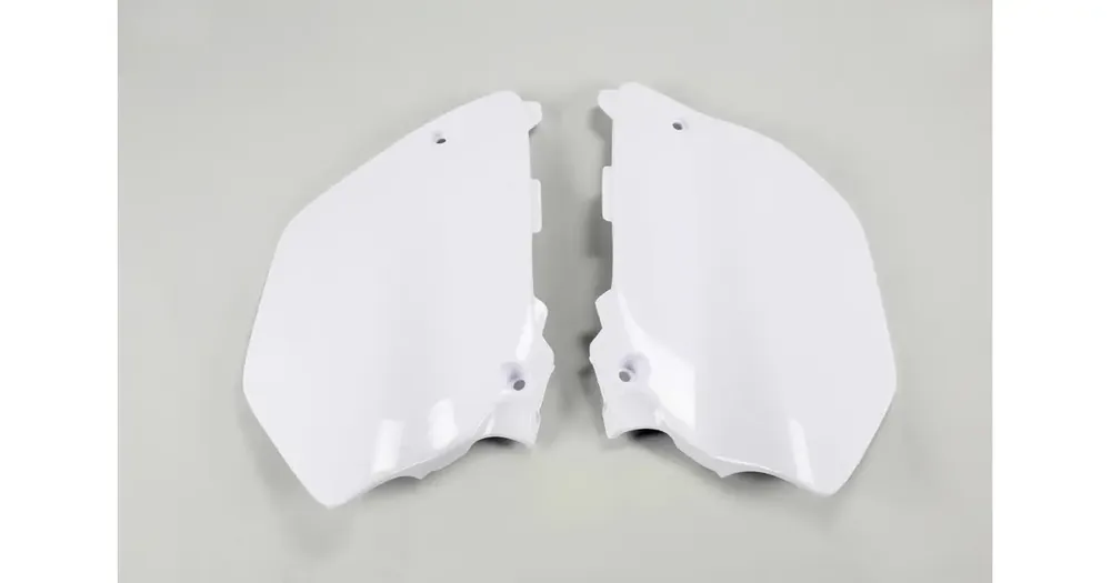 Sertifioitu UFO Plast takakappaleet yläosa setti valkoinen Yamaha YZ 125 / 250 02-14