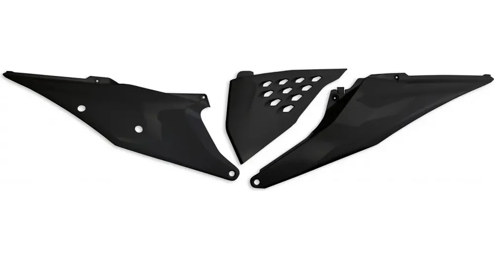 UFO Plast takakannet yläosa setti musta KTM SX / SX-F / EXC / EXC-F Alennettu Hinta