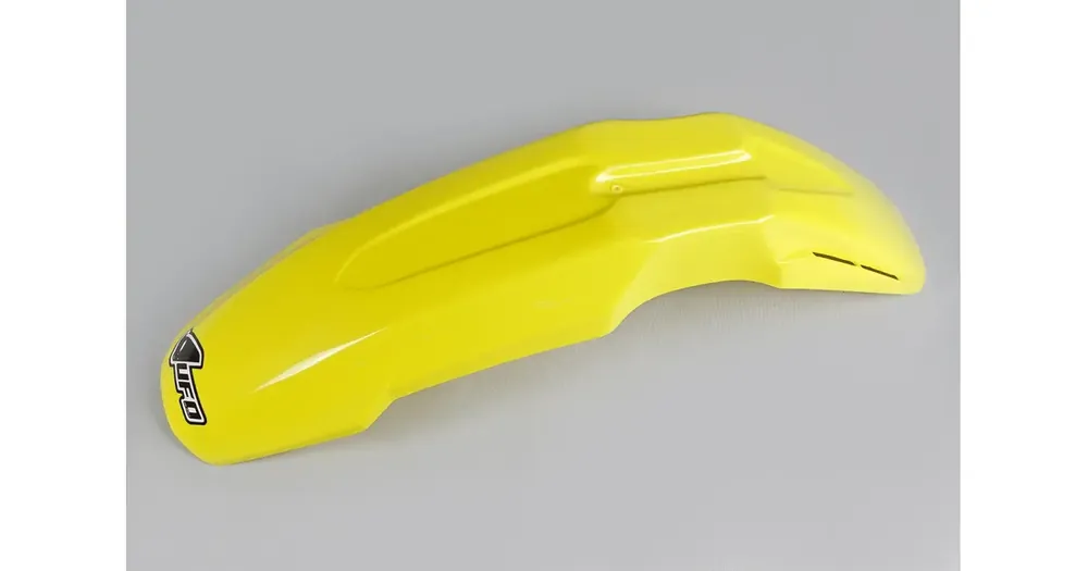 Rajoitettu Tarjous Yleismallinen etulokasuoja, keltainen, Suzuki UFO Plast
