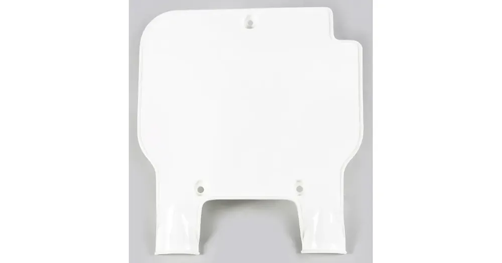 Starttinumerikilpi valkoinen UFO Plast Kawasaki KX 125 / 250 / 500 89-95 Aito