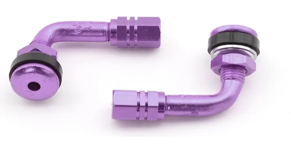 Venttiilit, kulma 90°, anodisoitu, violetti, 2 kpl, Vicma Loppuunmyynti