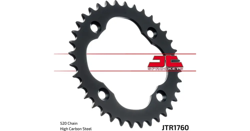 Takaratas 520 40 hammasta JT Sprockets JTR1760 Lähetetään Heti