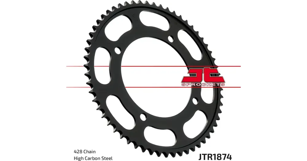 Heti Saatavilla Takaratas 428 59 hammasta JT Sprockets JTR1874