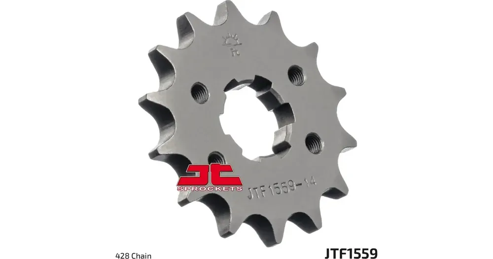 Eturatas 428 14 hammasta JT Sprockets JTF1559 Kuuma Tarjous