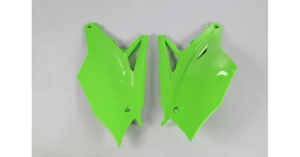 Ylä takakotelot setti vihreä UFO Plast Kawasaki KXF 250 / 450 17- Poisto