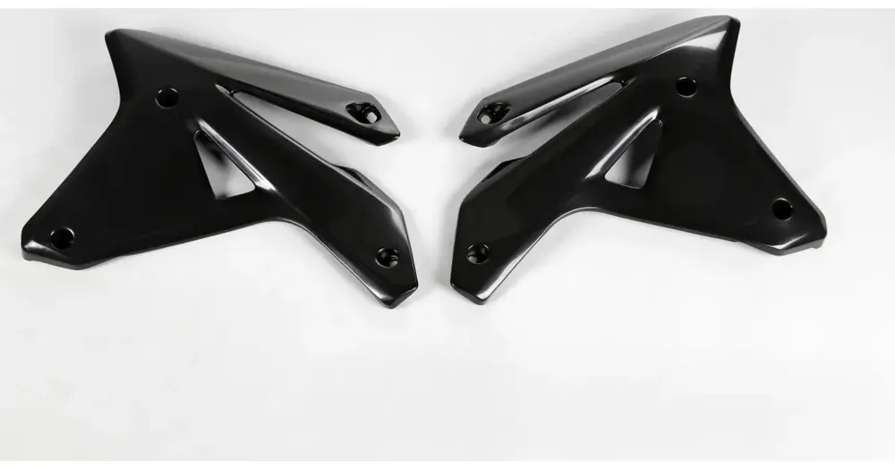 Löytö Mustat jäähdyttimen suojat UFO Plast Suzuki RMZ 450 07