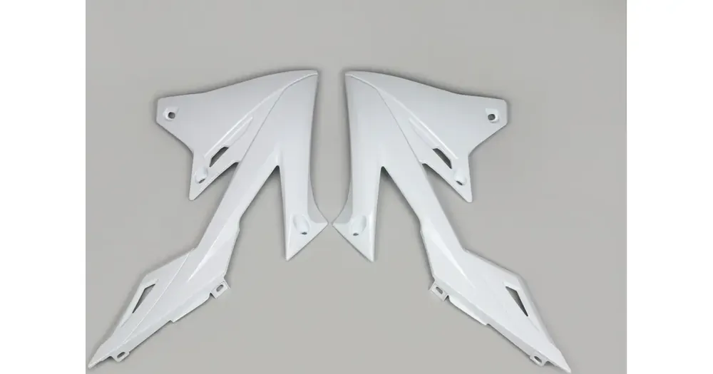 Poisto UFO Plast radiator shrouds white Suzuki RMZ 250 / 450