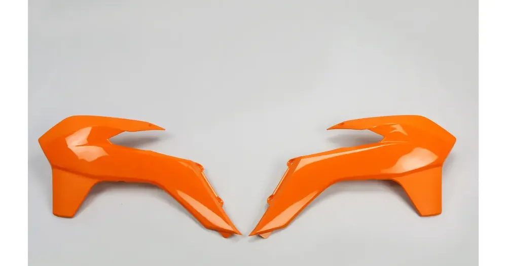 Jäähdyttimen suojat oranssi UFO Plast KTM SX / SX-F / EXC / EXC-F 13-16 Alennettu Hinta