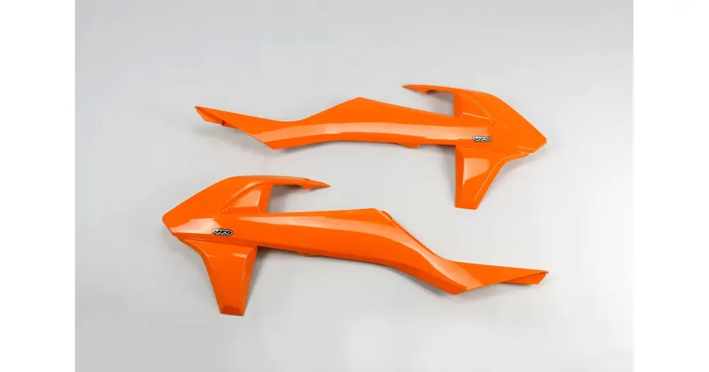 Eniten Myyty Jäähdyttimen suojat oranssi UFO Plast KTM SX / SX-F / EXC / EXC-F 16-19