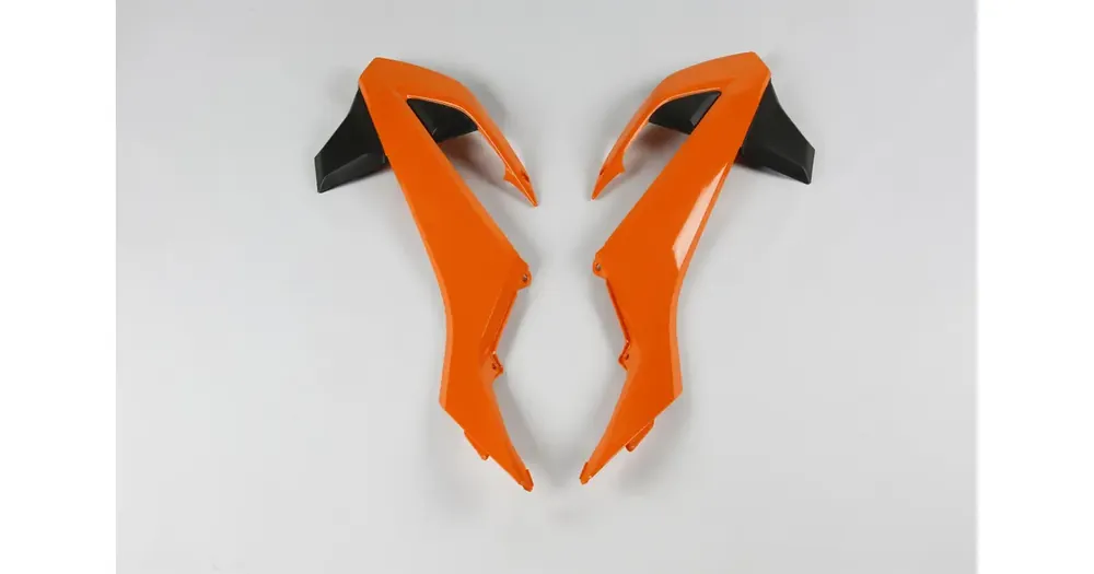 Ilmainen Palautus Jäähdyttimen suojat oranssi-musta UFO Plast KTM SX 65 16-