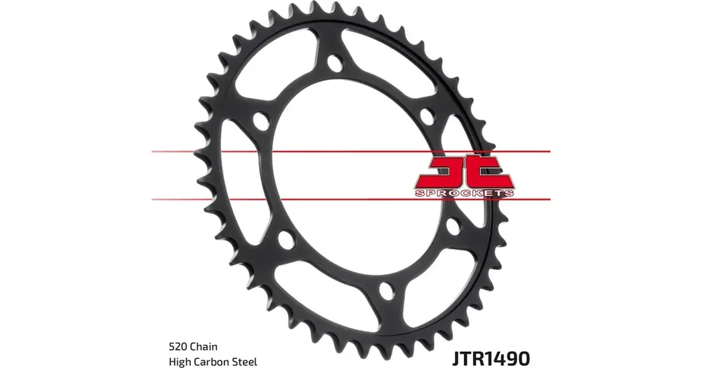 Takaratas 520 43 hammasta JT Sprockets JTR1490 Tilaa Heti