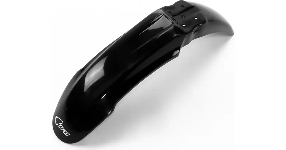 Sertifioitu Etulokasuoja musta UFO Plast Kawasaki KX / KXF 03-08 / KLX 450R 07-