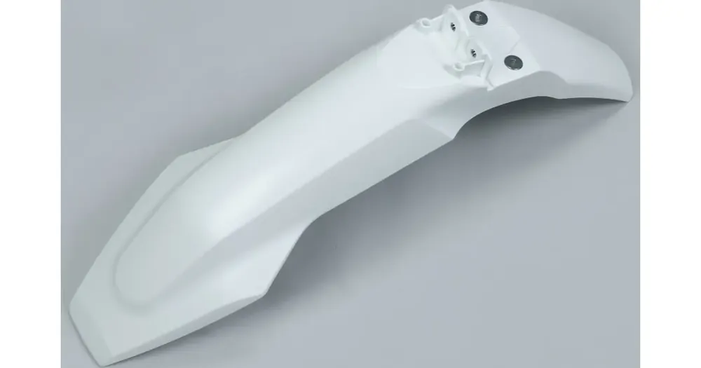 Loppuunmyynti Etulokasuoja valkoinen UFO Plast Husqvarna TC 85