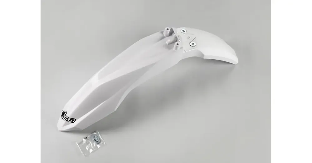 Suosittu Etulokasuoja valkoinen UFO Plast Husqvarna TC 85 14-17