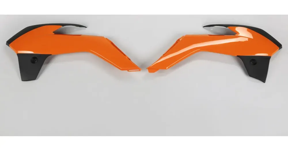 Tilaa Nyt Jäähdyttimen suojat musta-oranssi UFO Plast KTM SX 85 13-17