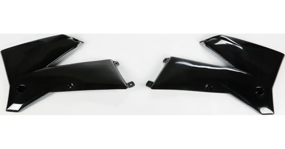 UFO Plast jäähdyttimen suojat mustat KTM SX / SX-F / EXC 05-07 Viikonlopputarjous