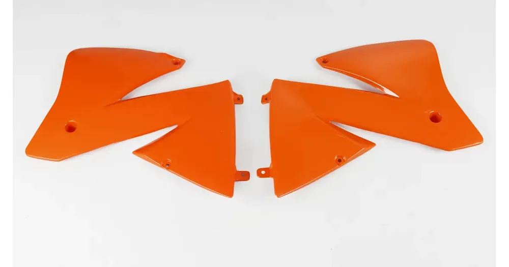 Kausialennus Jäähdyttimen suojat oranssi UFO Plast KTM SX / EXC 01-02
