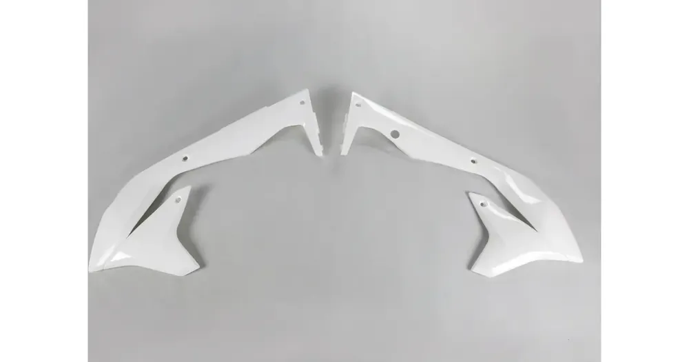 Tilaa Heti Jäähdyttimen suojat valkoinen UFO Plast Kawasaki KXF 450 16-18