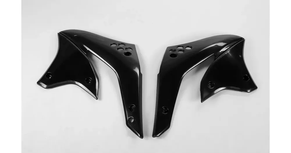 Tilaa Nyt UFO Plast jäähdyttimen suojat musta Kawasaki KXF 450 06-08