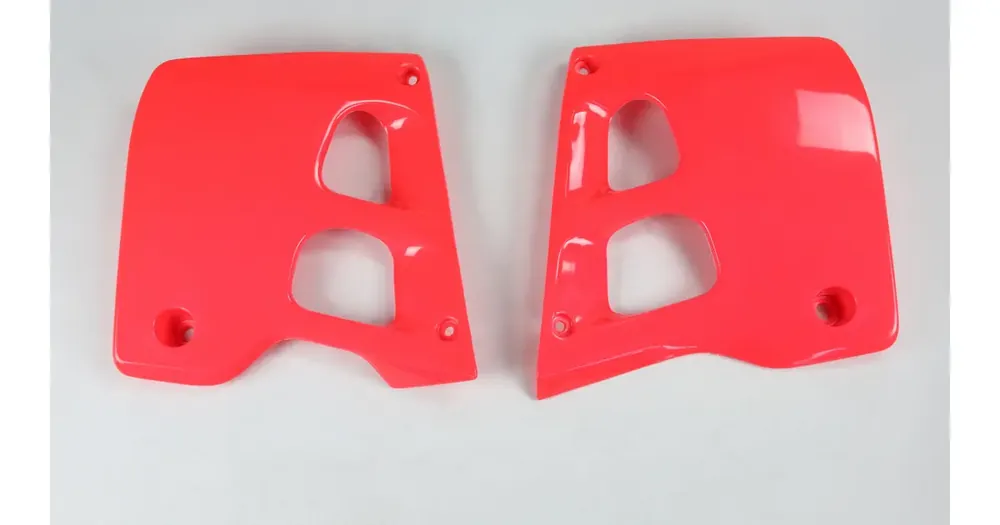 Jäähdyttimen suojat punaiset UFO Plast Honda CR 125 / 250 90-92 Halpa Hinta