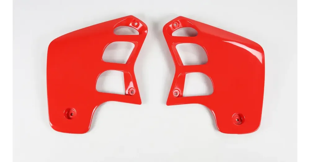 Päivän Tarjous UFO Plast jäähdyttimen suojat punainen Honda CR 125 / 250 88-90