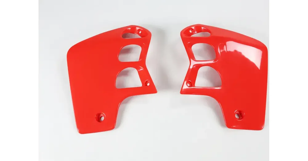 Halpa UFO Plast jäähdyttimen suojat punainen Honda CR 500 89-01