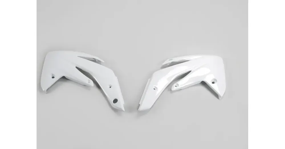 Viimeinen Mahdollisuus UFO Plast jäähdyttimen suojat valkoinen Honda CRF 150R 07-