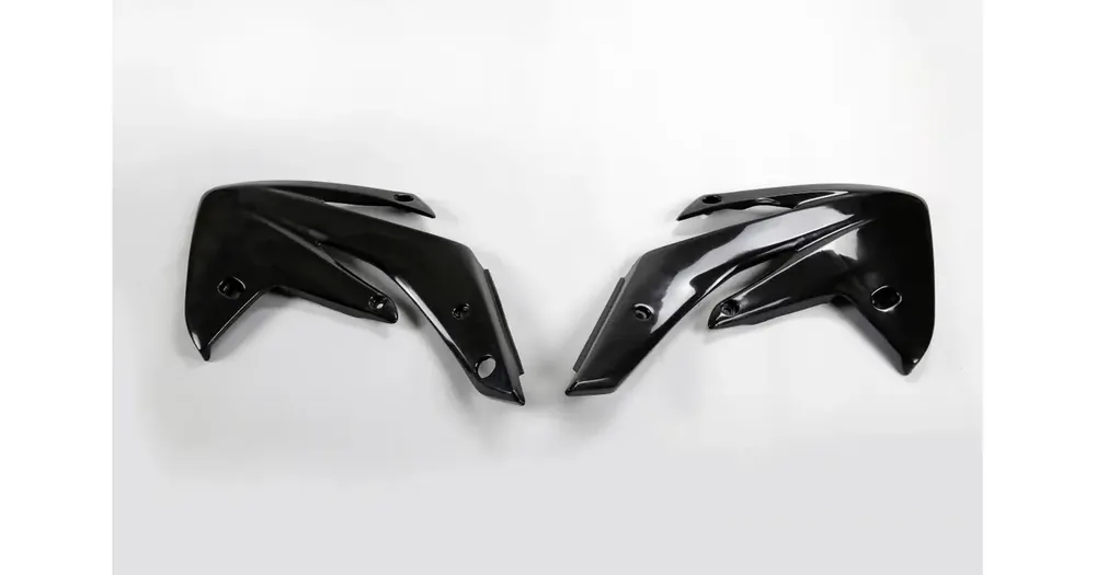 UFO Plast mustat jäähdyttimen suojat Honda CRF 150R 07- Osta Verkossa