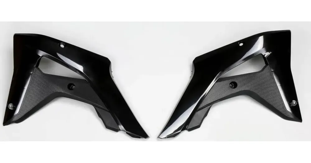 UFO Plast mustan jäähdyttimen suojat Honda CRF 250 RX / 450 RX Lähetetään Heti