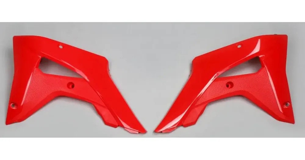 Löytö Jäähdyttimen suojat punaiset UFO Plast Honda CRF 250 RX / 450 RX