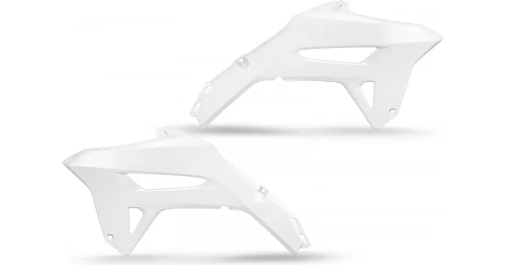 UFO Plast jäähdyttimen suojat valkoinen Honda CRF 250 R / 450 R Päivän Tarjous