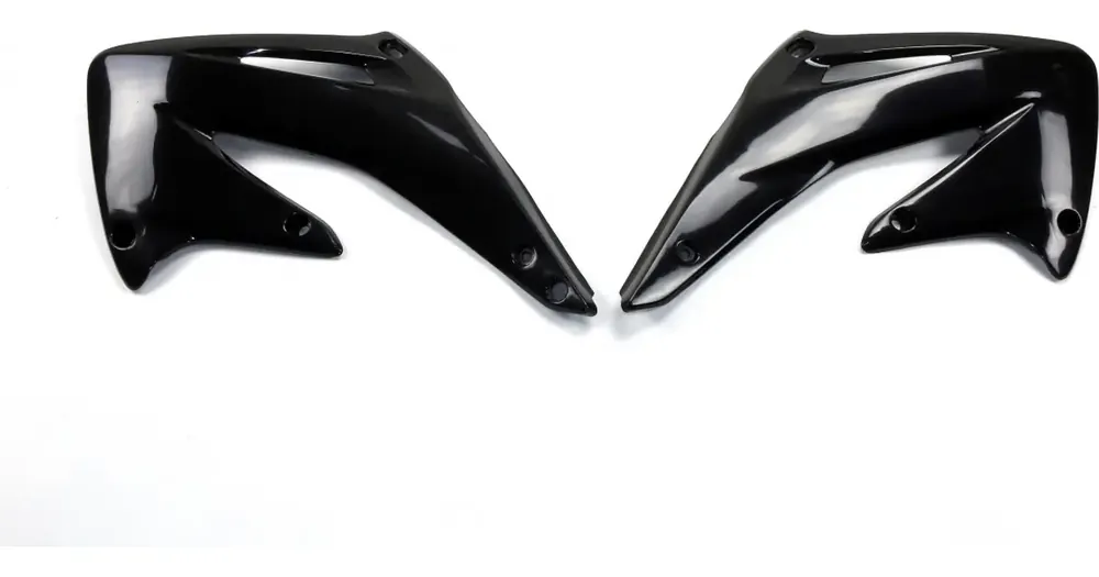 Superhinta UFO Plast radiator shrouds black Husqvarna CRF 450R 02-04