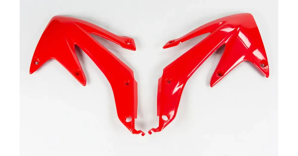 UFO Plast jäähdyttimen suojat punainen Husqvarna CRF 450X 08-16 Tehdashinta