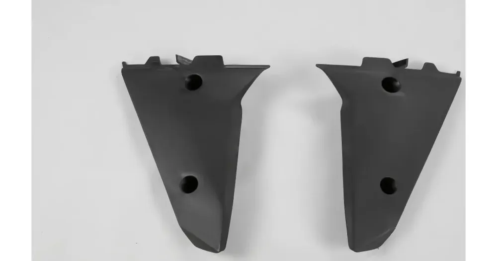 Nopea Toimitus Jäähdyttimen suojat mustat UFO Plast Husqvarna TC / TE 05-07