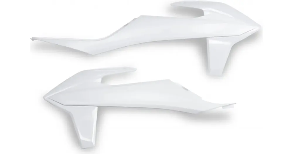 Jäähdyttimen suojat valkoiset UFO Plast KTM SX / SX-F / EXC Tukkuhinta