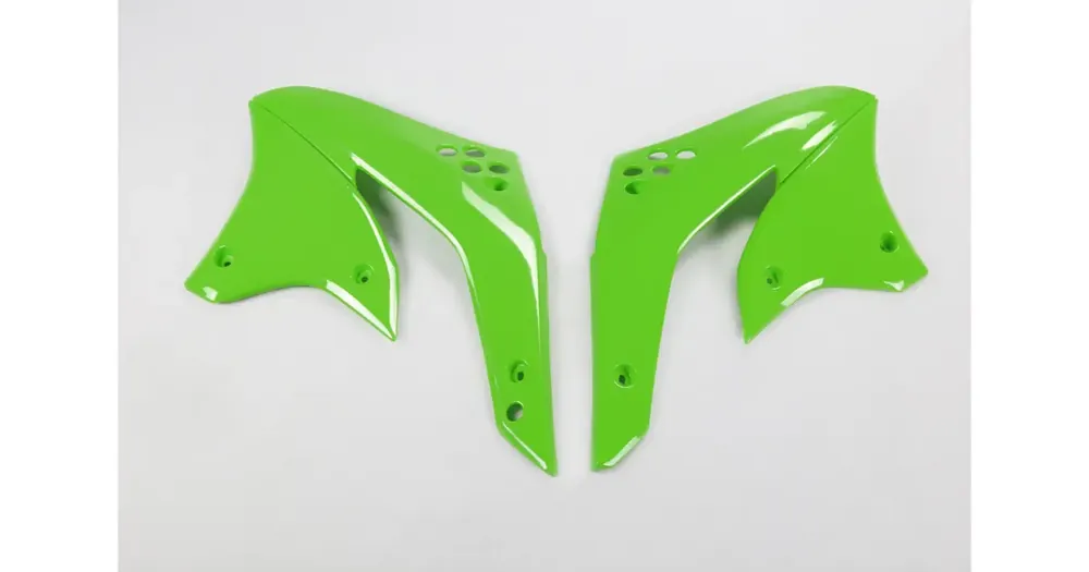 Edullinen Jäähdyttimen suojat vihreät UFO Plast Kawasaki KXF 450 06-08