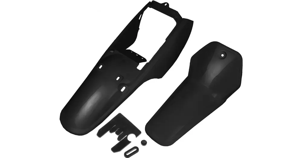 Tec-korisarja, 2 osaa, musta, Yamaha PW 80 Sertifioitu