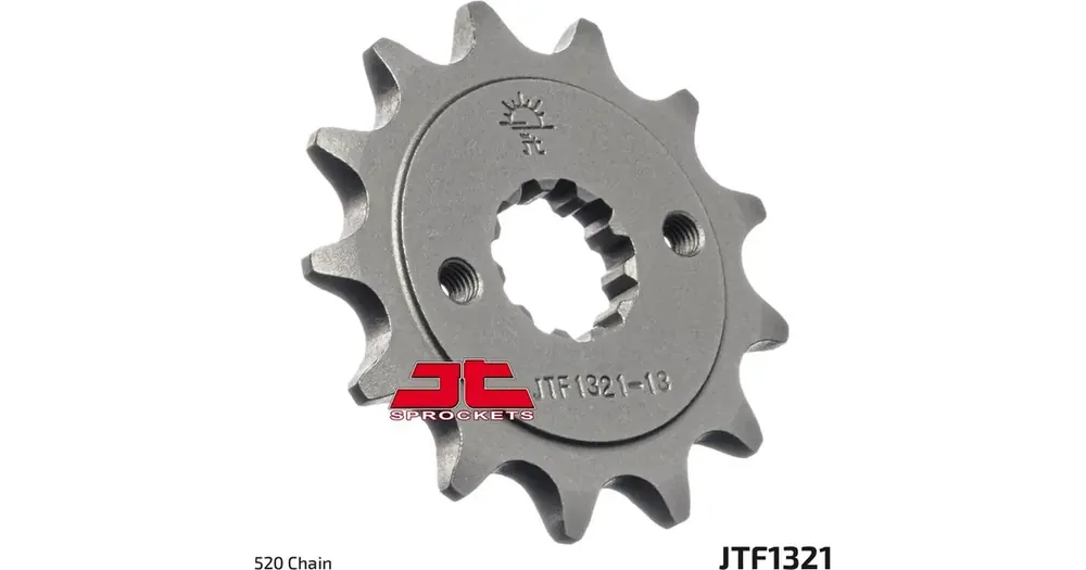 Eturatas 520 12 hammasta JT Sprockets JTF1321 Flash-Tarjous