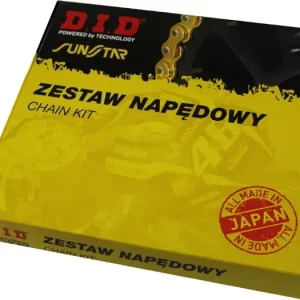 Voimansiirtosarja, eturatas 17 hammasta, takaratas 41 hammasta, ketju DID428D 134 lenkkiä, Keeway Superlight Pikatoimitus