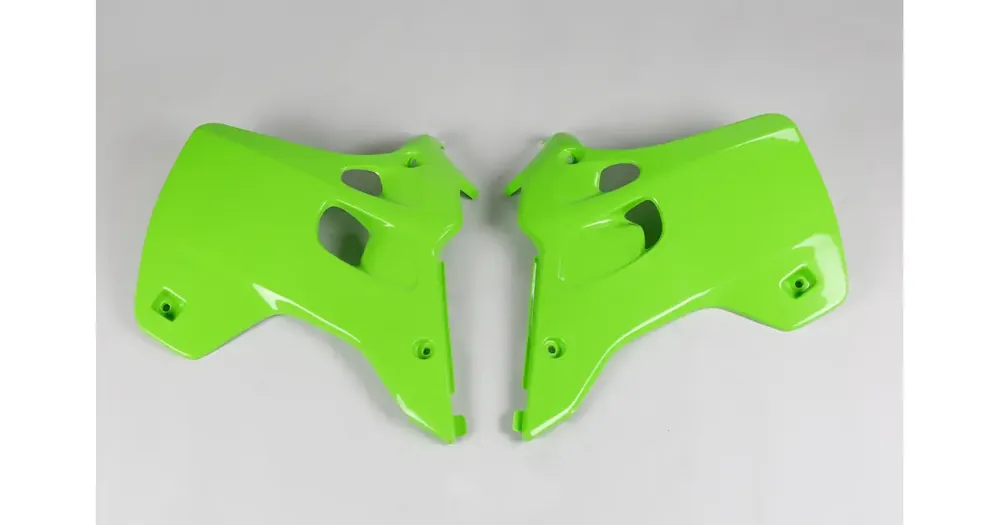 UFO Plast jäähdyttimen suojat vihreä Kawasaki KX 125 / 250 92-93 Loppuunmyynti
