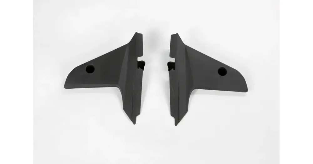 Pikatoimitus UFO Plast jäähdyttimen suojat mustat Husqvarna CR / WR / TC / TE 09-13