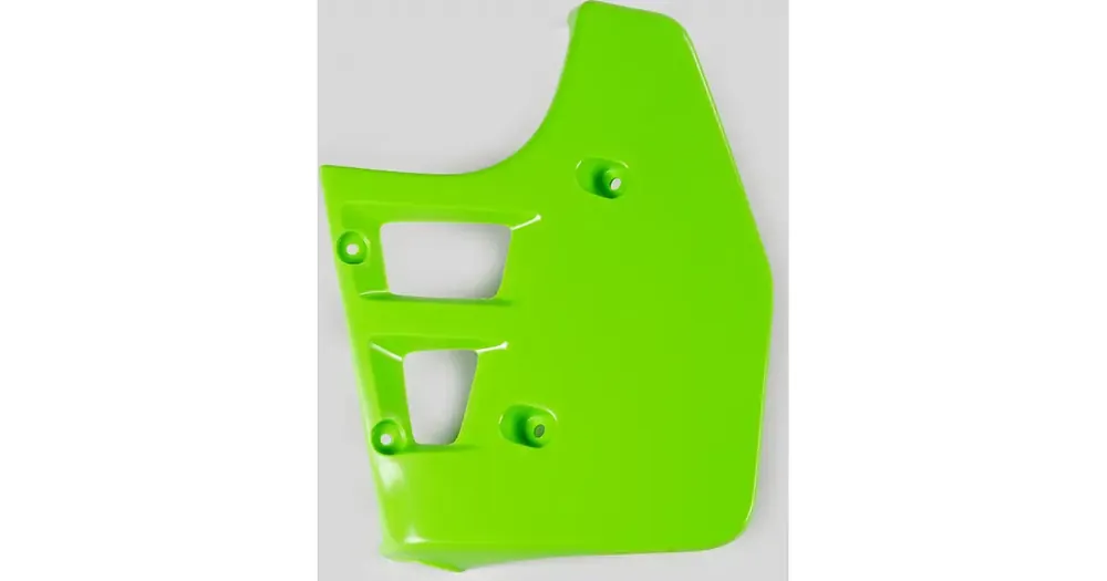 Jäähdyttimen suojat vihreät UFO Plast Kawasaki KX 125 88-89 Erikoistarjous