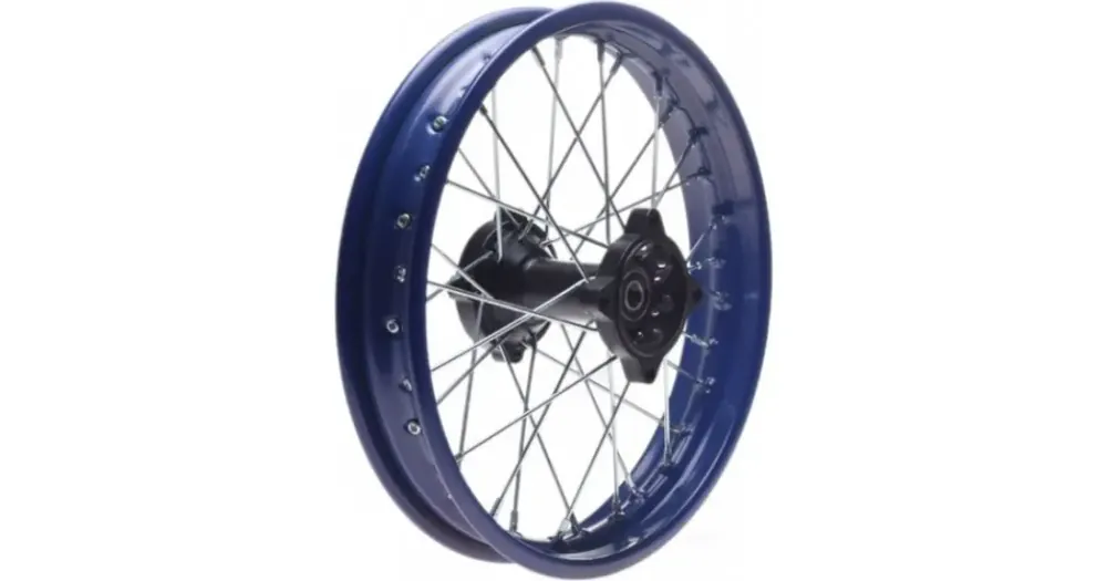 Takapyörä 1.85-12 pit bike Honda CRF50, sininen Nopea Toimitus