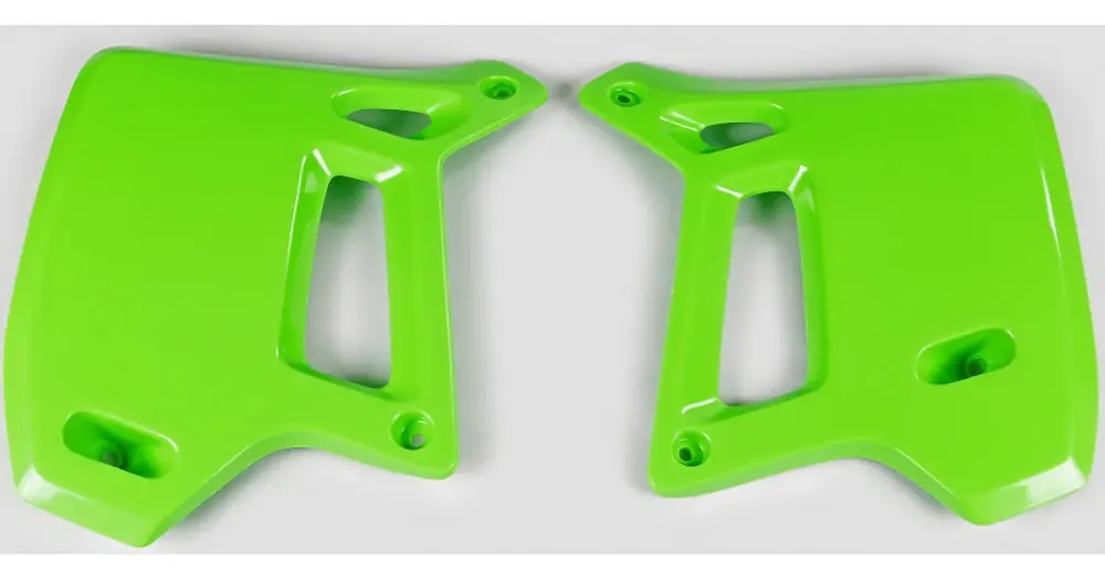 UFO Plast jäähdyttimen suojat vihreä Kawasaki KDX 200 90-94 Kausialennus