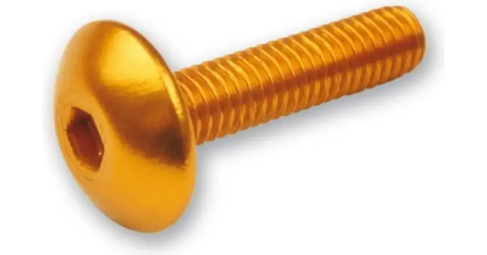 M6x30mm asennusruuvit, kuusiokanta, 6 kpl, oranssi, Vicma Tilaa Heti