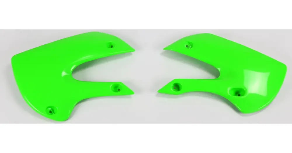 Halpa Hinta Vihreät jäähdyttimen suojat UFO Plast Kawasaki KX 65 / KLX 110