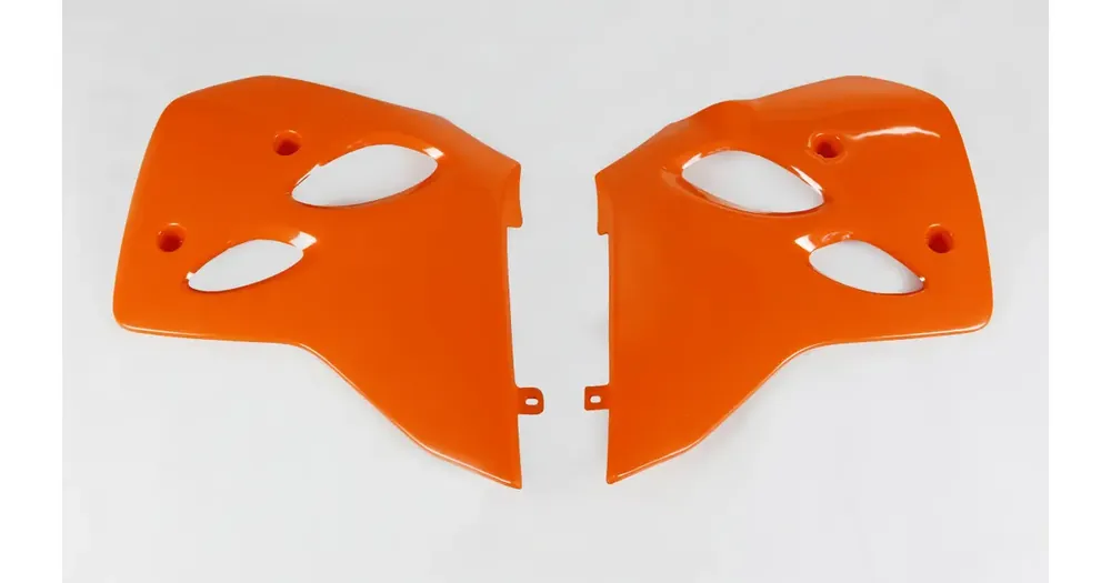 Jäähdyttimen suojat oranssit UFO Plast KTM SX / EXC 93-98 Päivän Tarjous