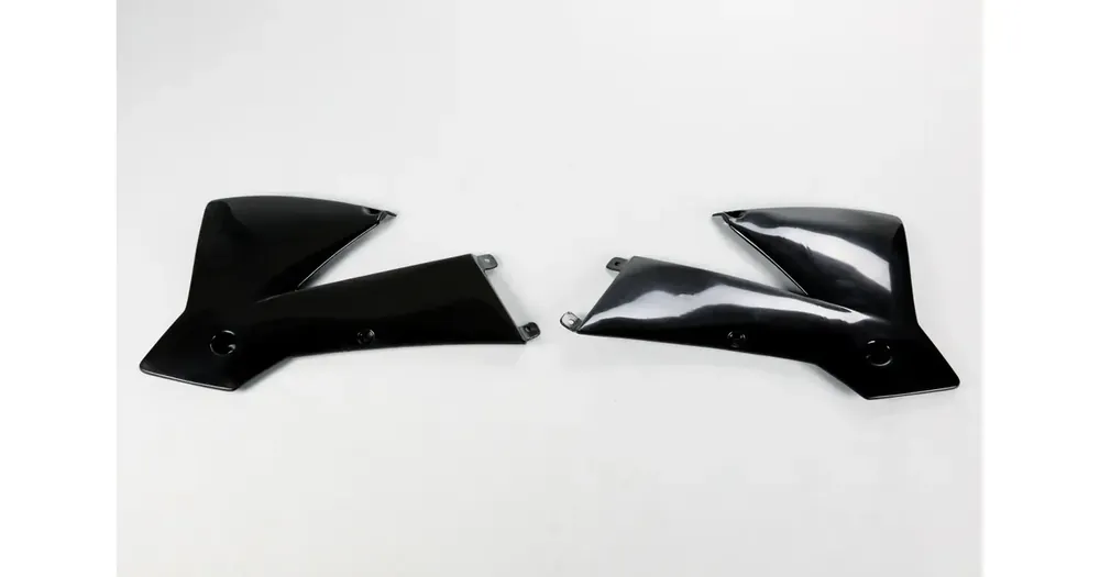 Kampanjahinta UFO Plast mustan jäähdyttimen suojat KTM X / SX-F / EXC 01-04